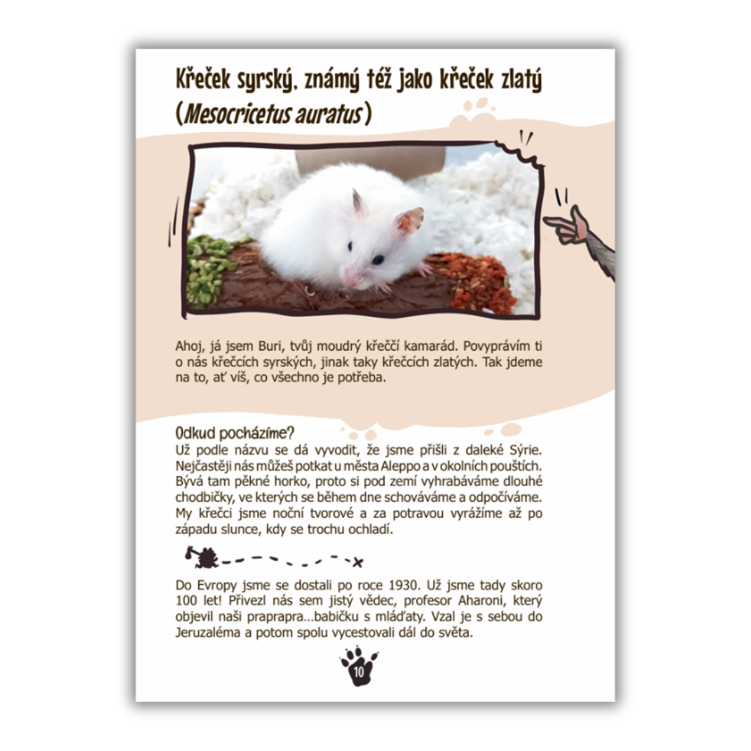 Kniha Křečkopedie (CZ) – Obrázok 2