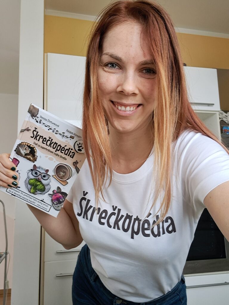 Denisa Štefunková a besedy so škrečkami