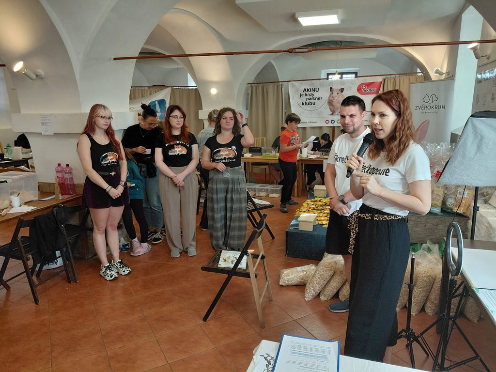 křest Křečkopedie – dětské knihy o křečkoch 25. Mezinárodní výstava ČKK